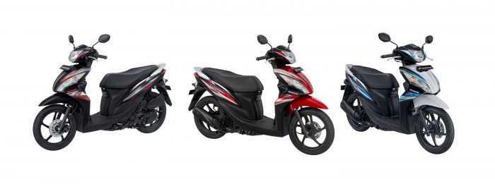 Honda Spacy Helm in PGM-FI Tampil Lebih Sporty
