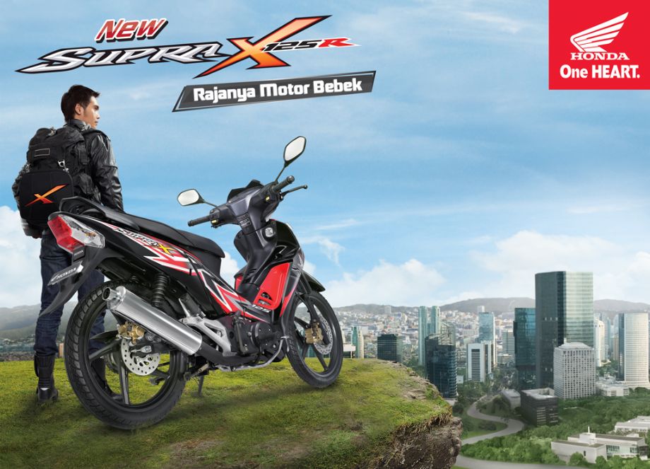HONDA Supra X 125 Hadir Dengan Stripping Baru