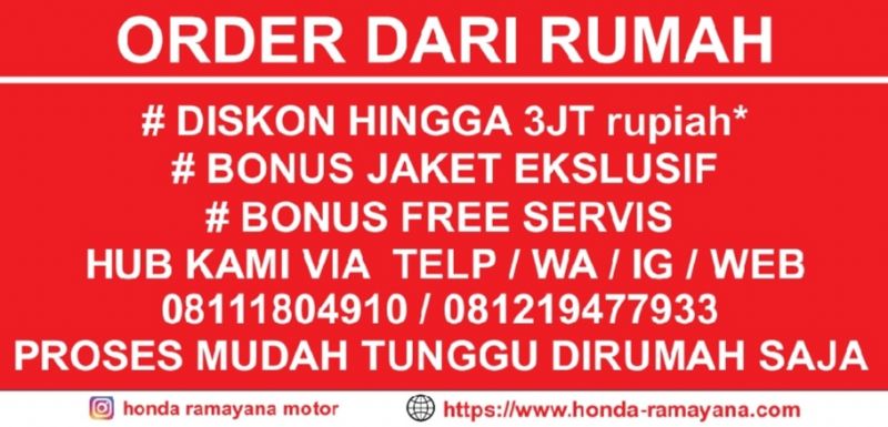 ORDER DARI RUMAH SAJA