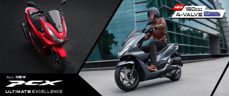 New PCX 160cc 4-VALVE