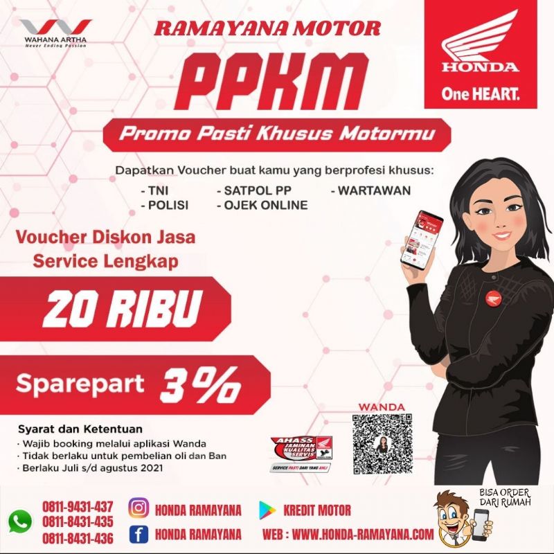 Promo Pasti Khusus Motormu