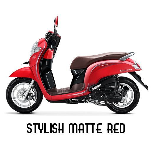 Honda Scoopy - STYLIST MATTE RED