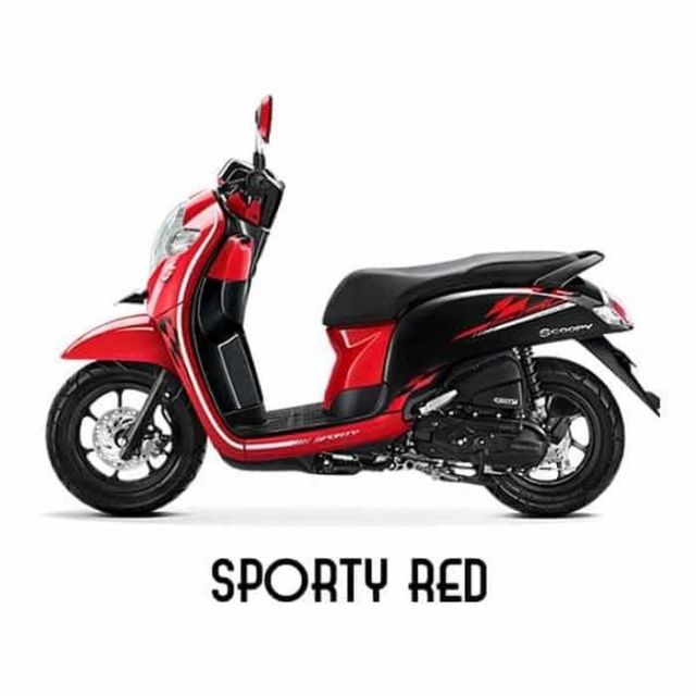 Honda Scoopy - SPORTY RED
