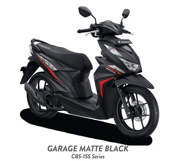 Honda Beat ISS - MATTE BLACK