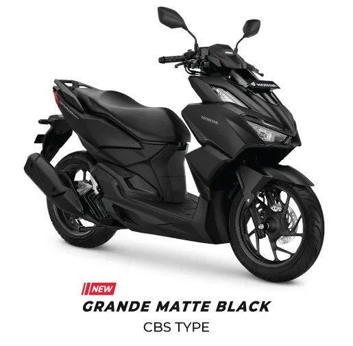 New Honda Vario 160 CBS - Grande Matte Black
